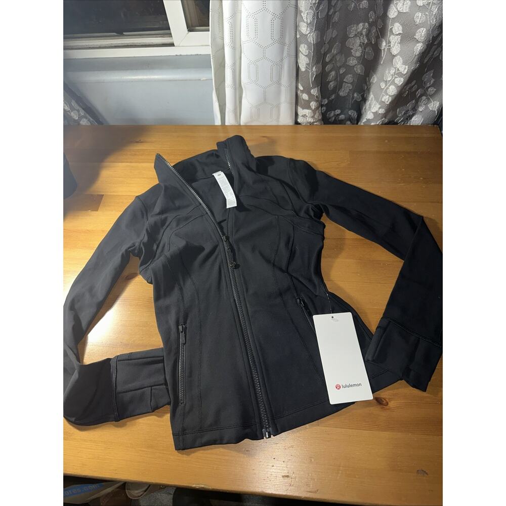New Lululemon Define Jacket *Nulu ™ Size 4 All Black